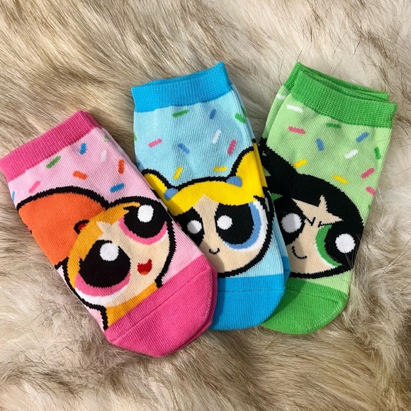 ✨GORGEOUS GIRLS COLORFUL 3-PACK OF SOCKS✨ - Picture 1 of 2